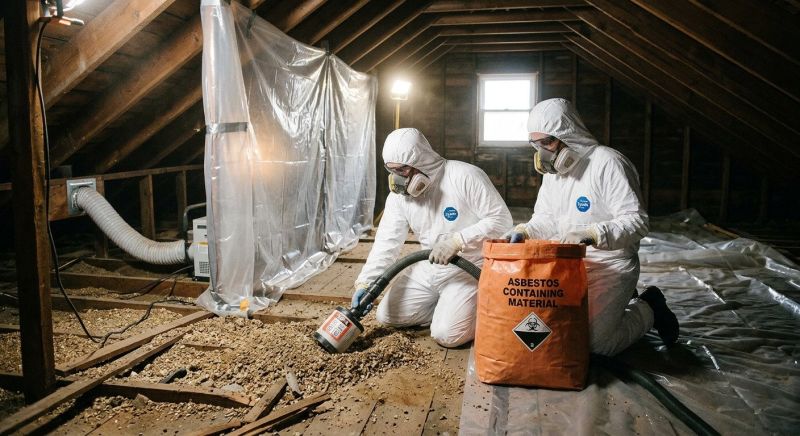 Basement Asbestos Removal in Bergen County, NJ