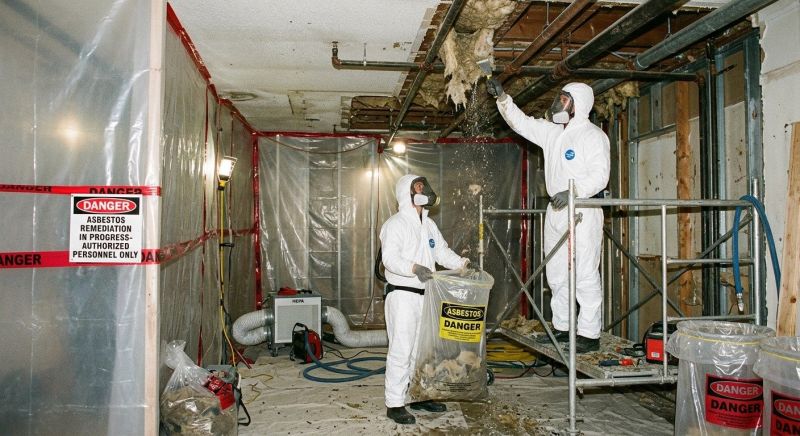 Basement Asbestos Removal in Old Bridge, NJ