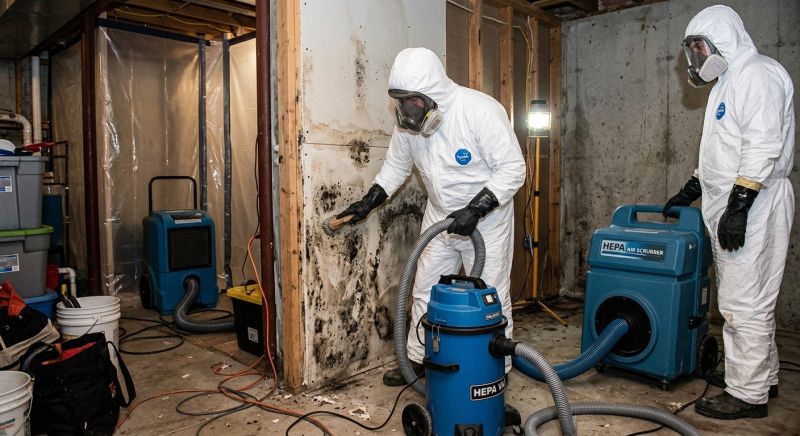 Garage Mold Remediation in Jupiter, FL