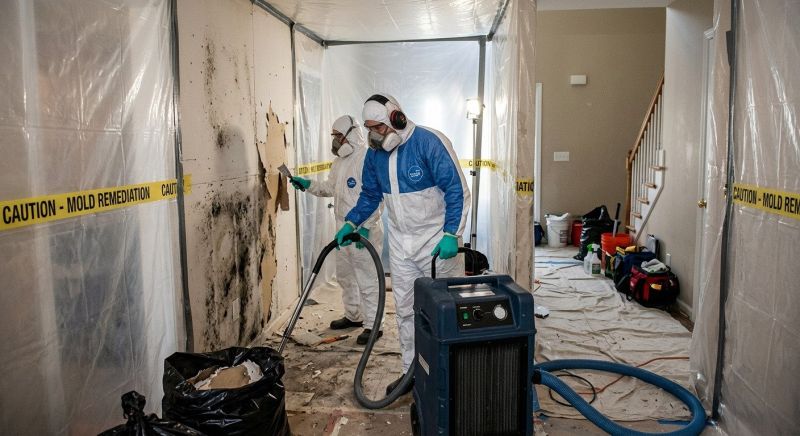 White Mold Mitigation in Bergen County, NJ